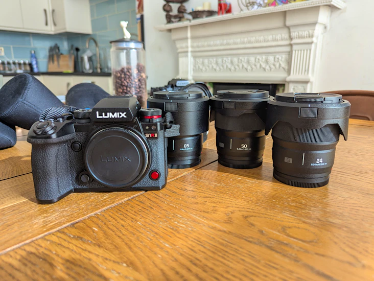 Panasonic lumix s1r ii + 3 primes