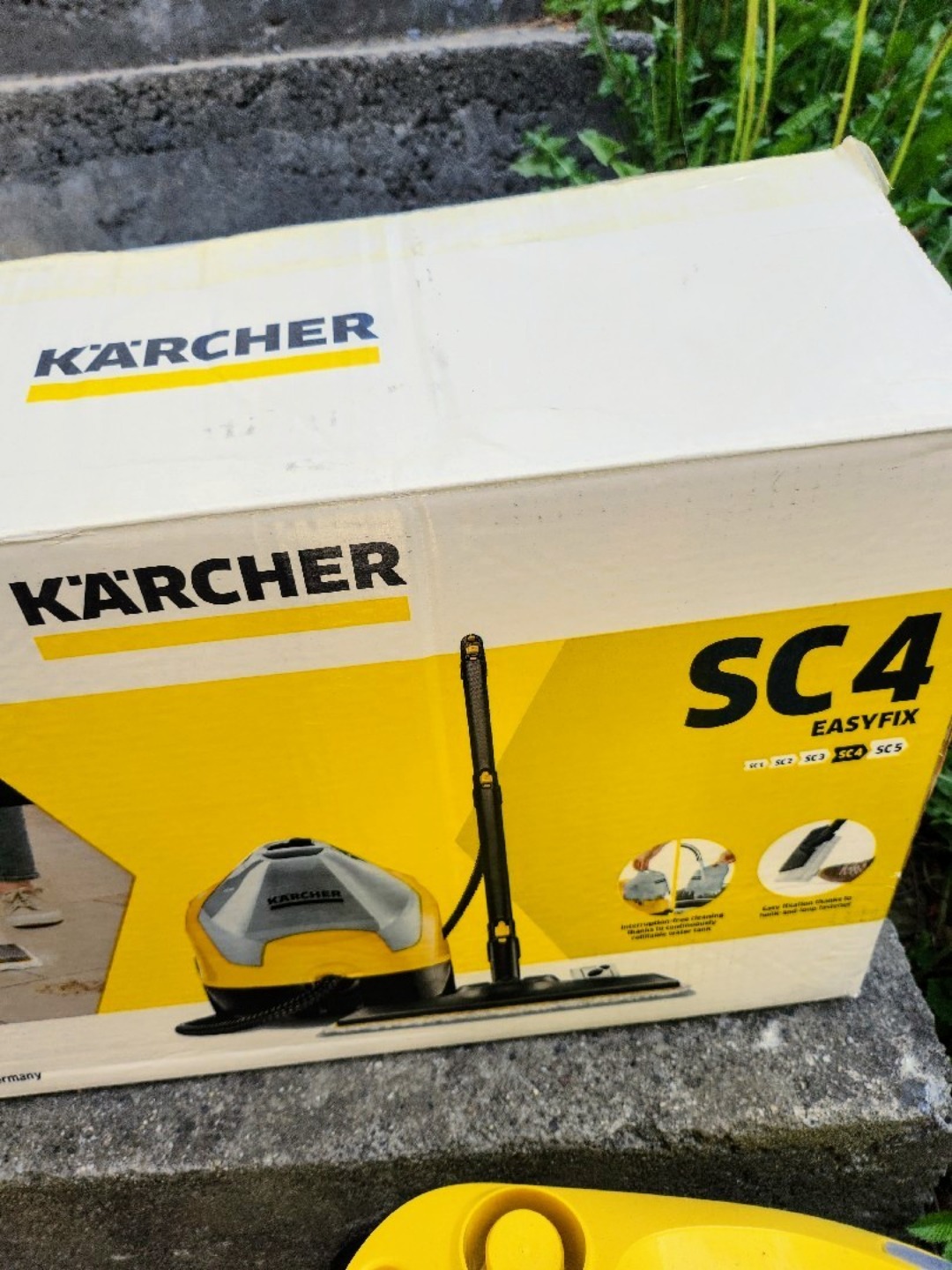Karcher sc4 damp 