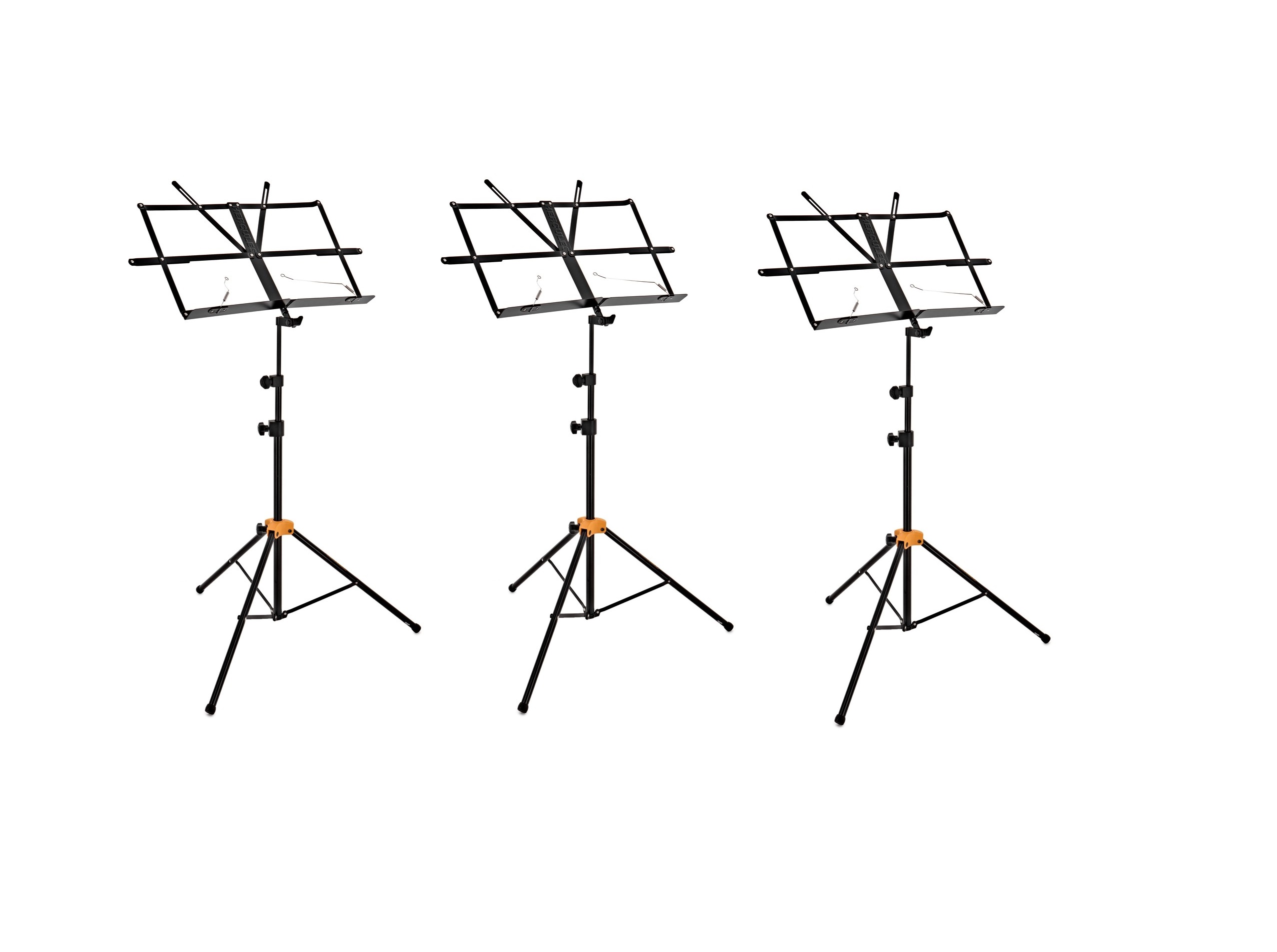 3x note stands, music stand, hercules bs118bb 