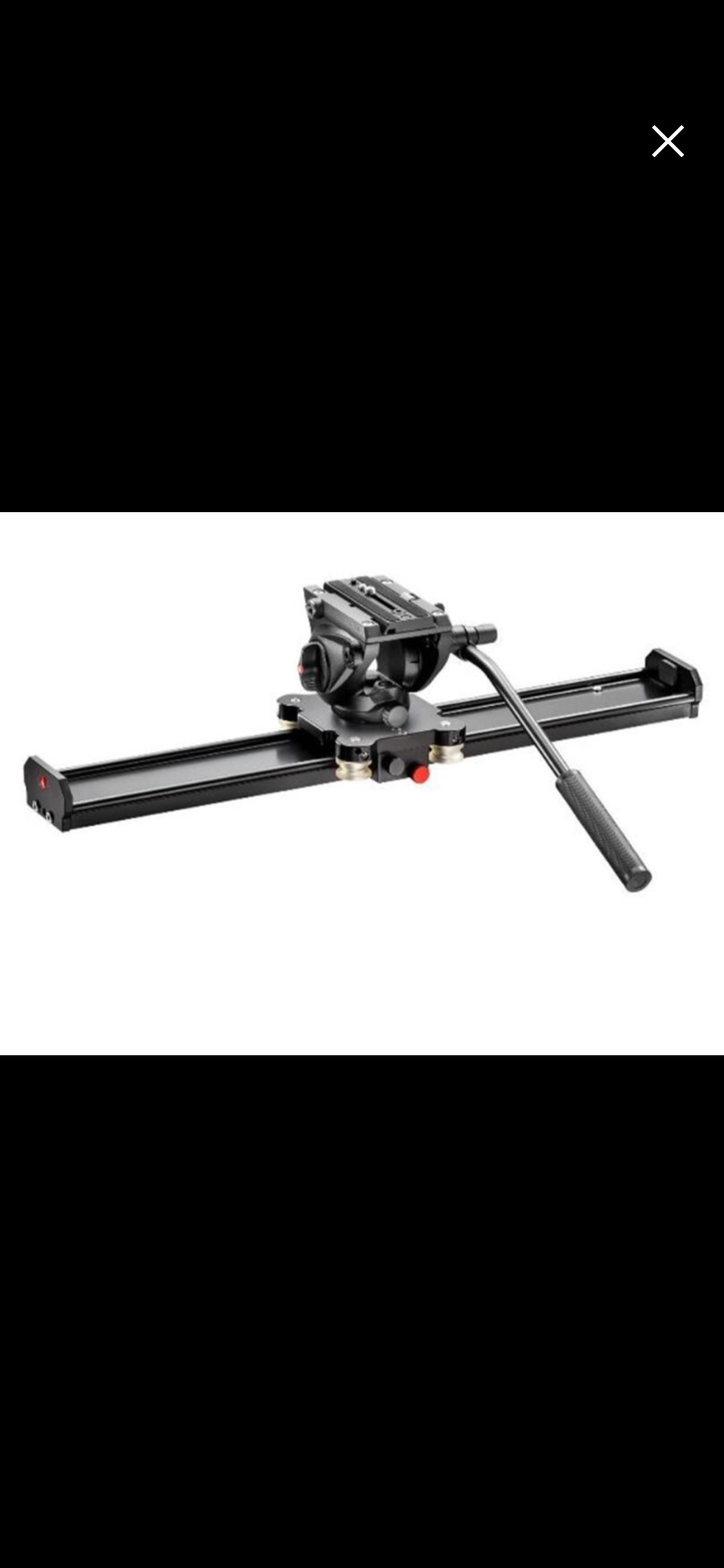 Lens and rig camera bundle (with slider) 