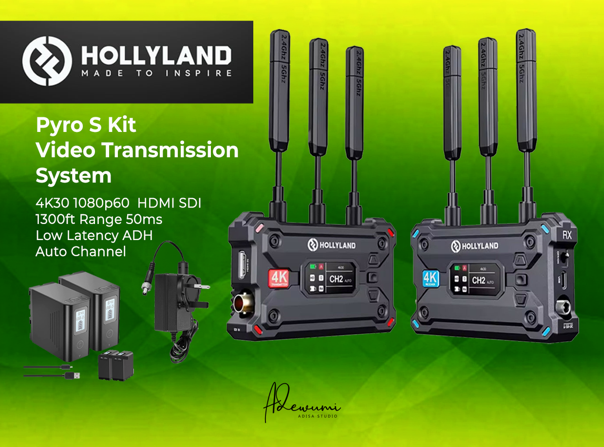 Hollyland pyro s wireless video transmission system 