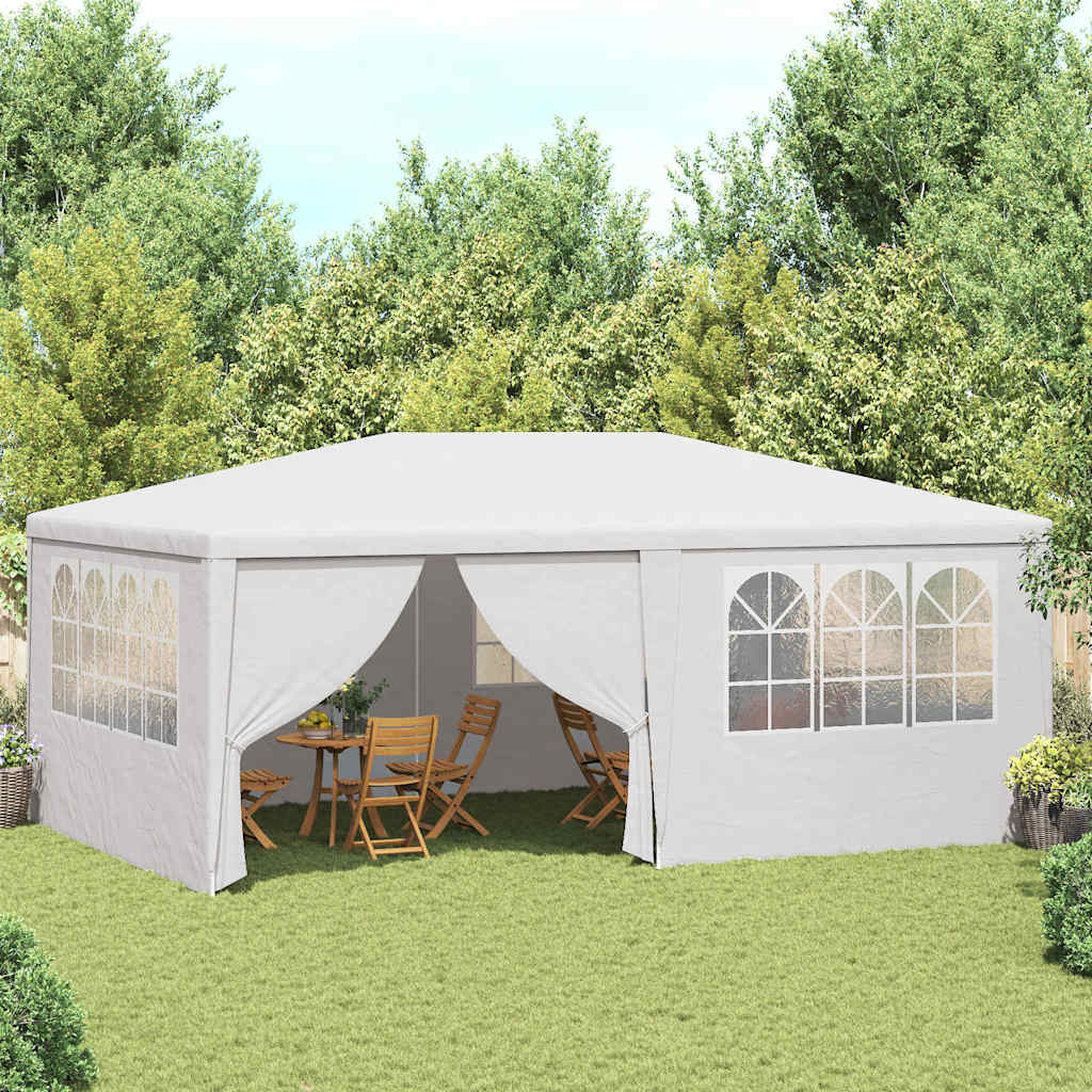 Partytält med väggar 4x6m vit