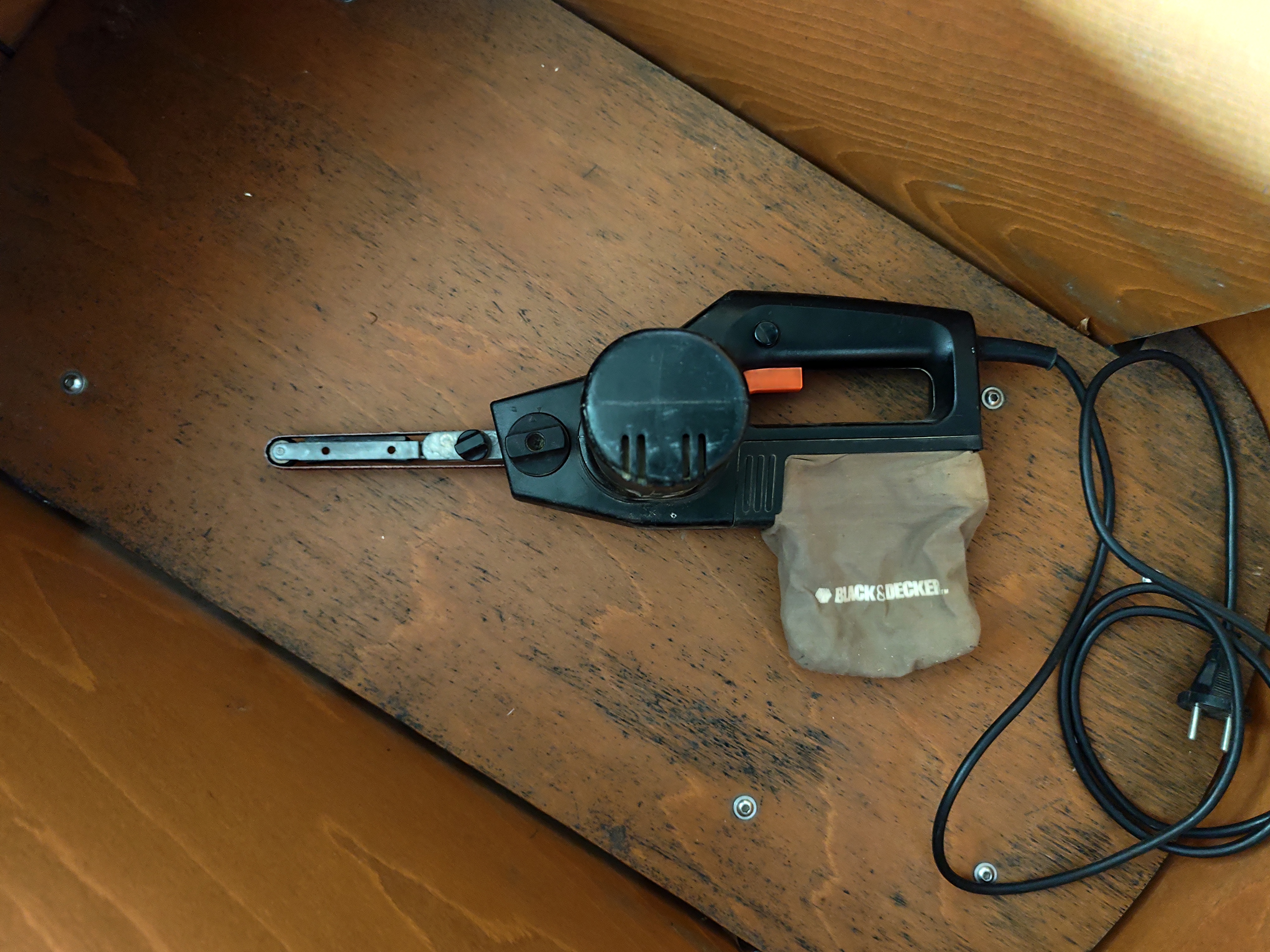 Smidig bandfil / detaljslip (black & decker)