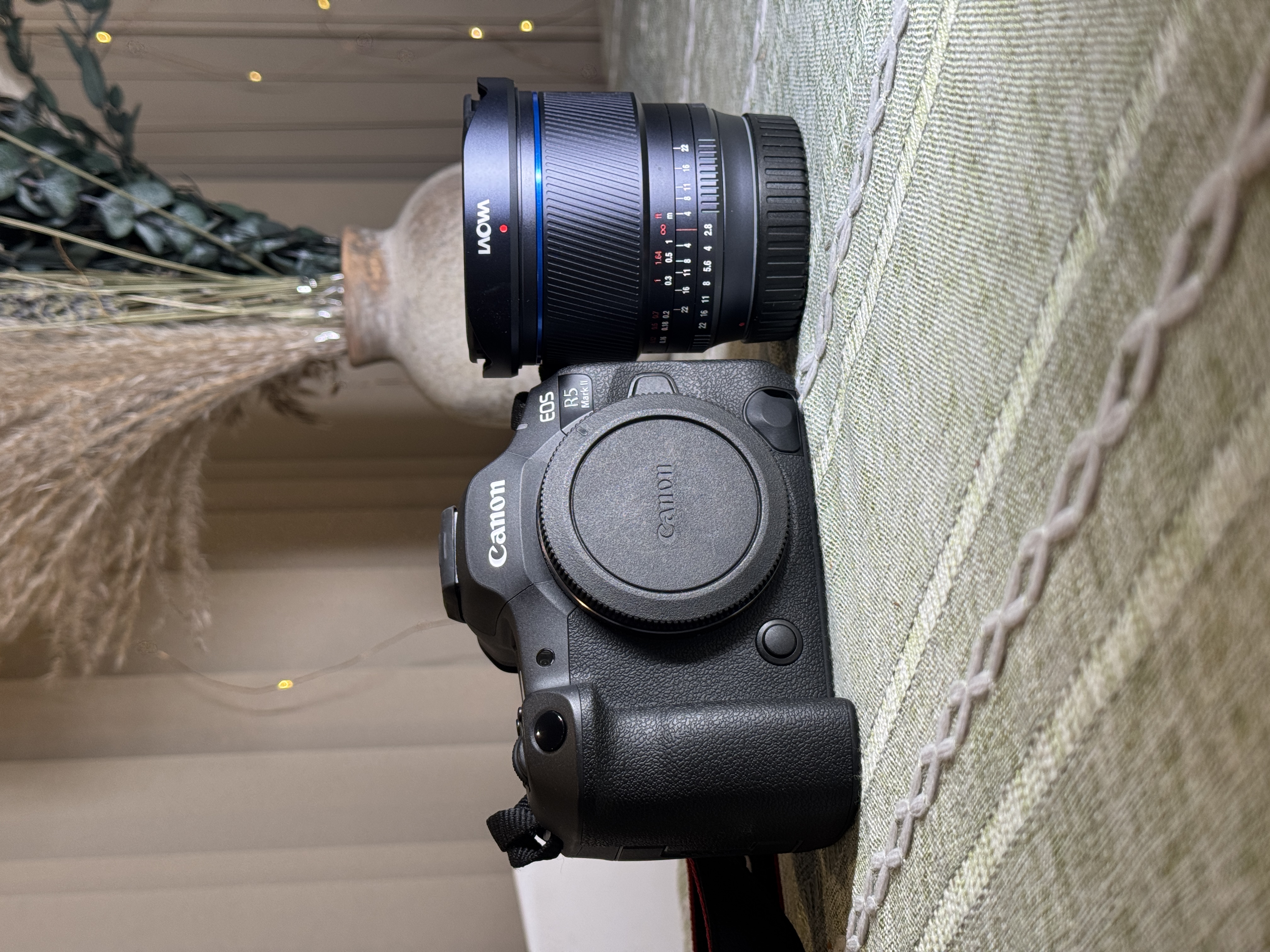 Canon r5 ii with laowa 10mm f2.8 rf canon amount
