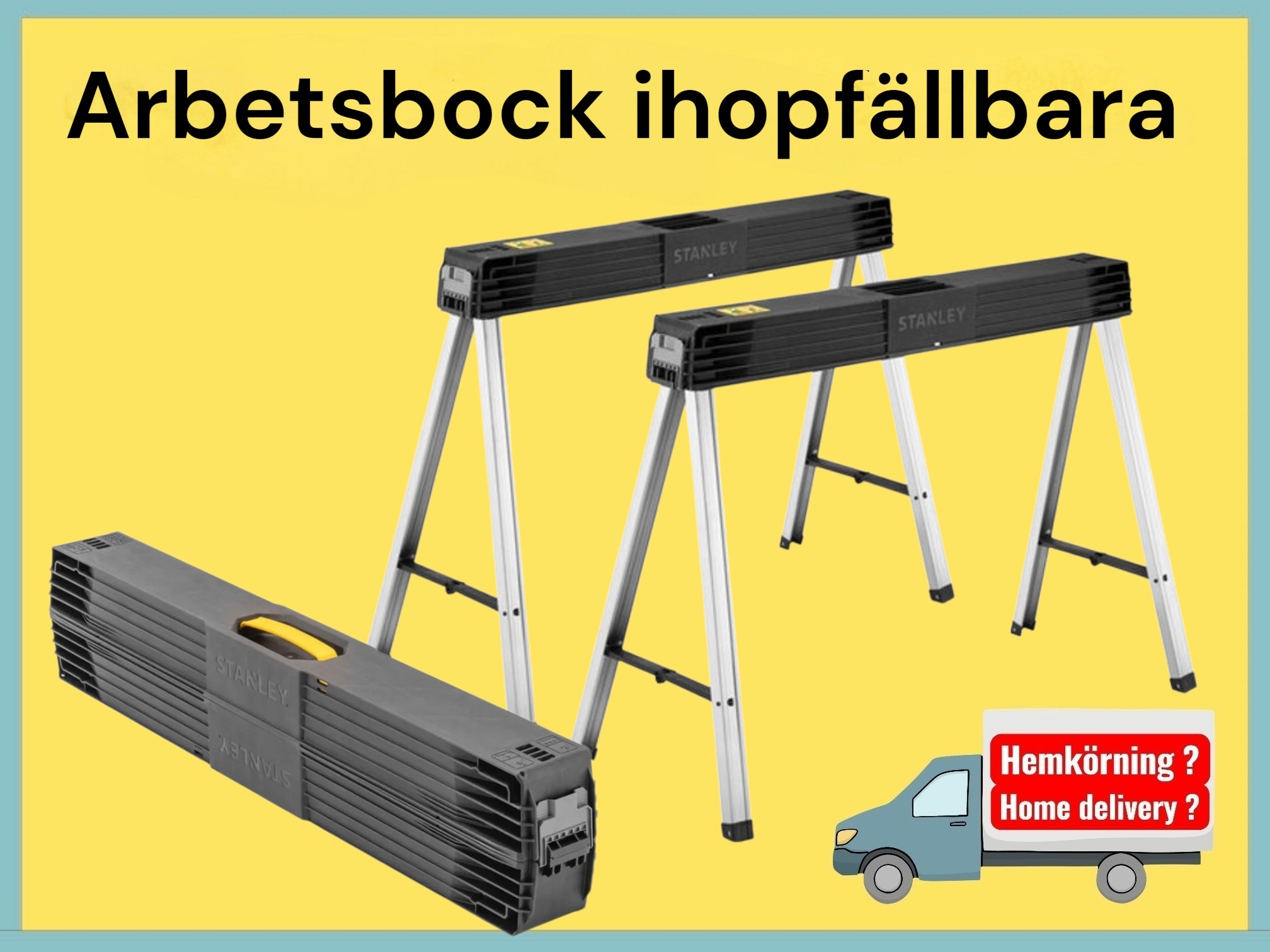 Arbetsbockar stanley 