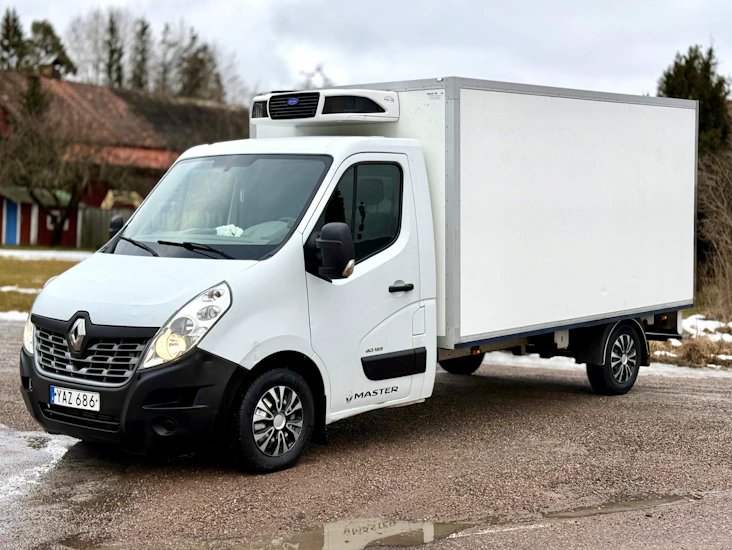Renault master 14kbm flyttbil / kylbil / frysbil