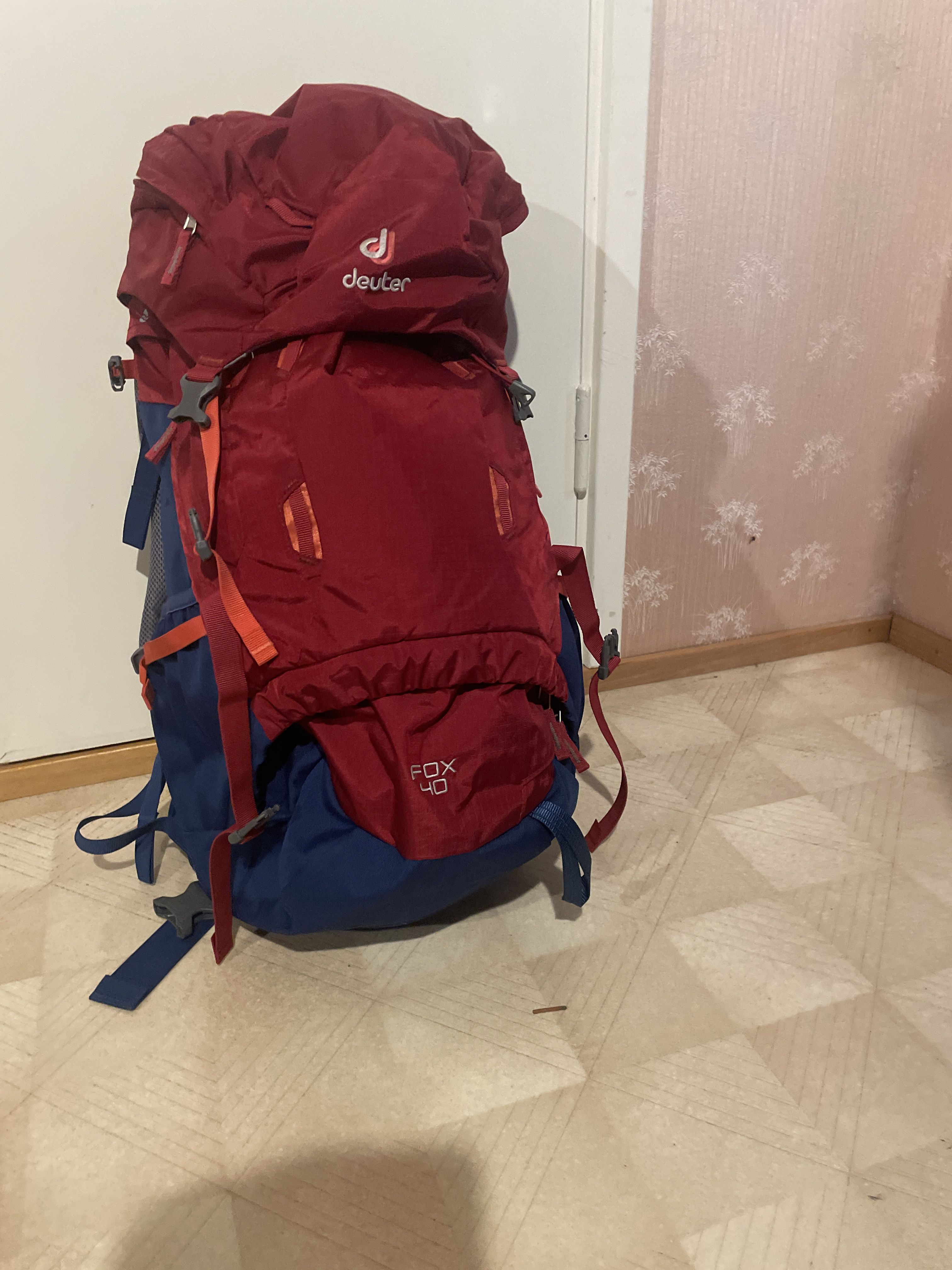 Deuter rinkka 40 litraa