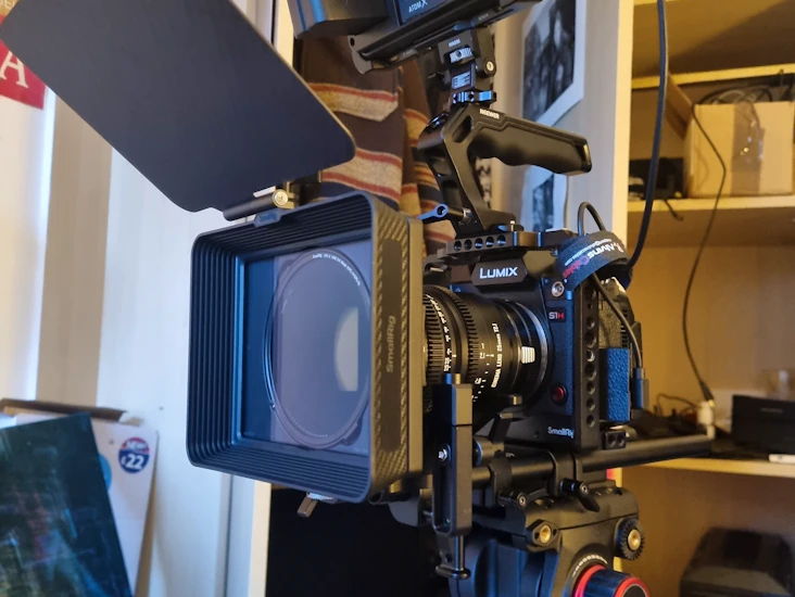 Lumix s1h with meike 7 lens kit, full production package