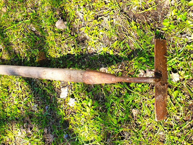 Mullan / hiekan tasain varrella