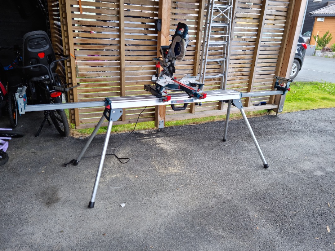Bosch kapp- og gjærsag med sagbord