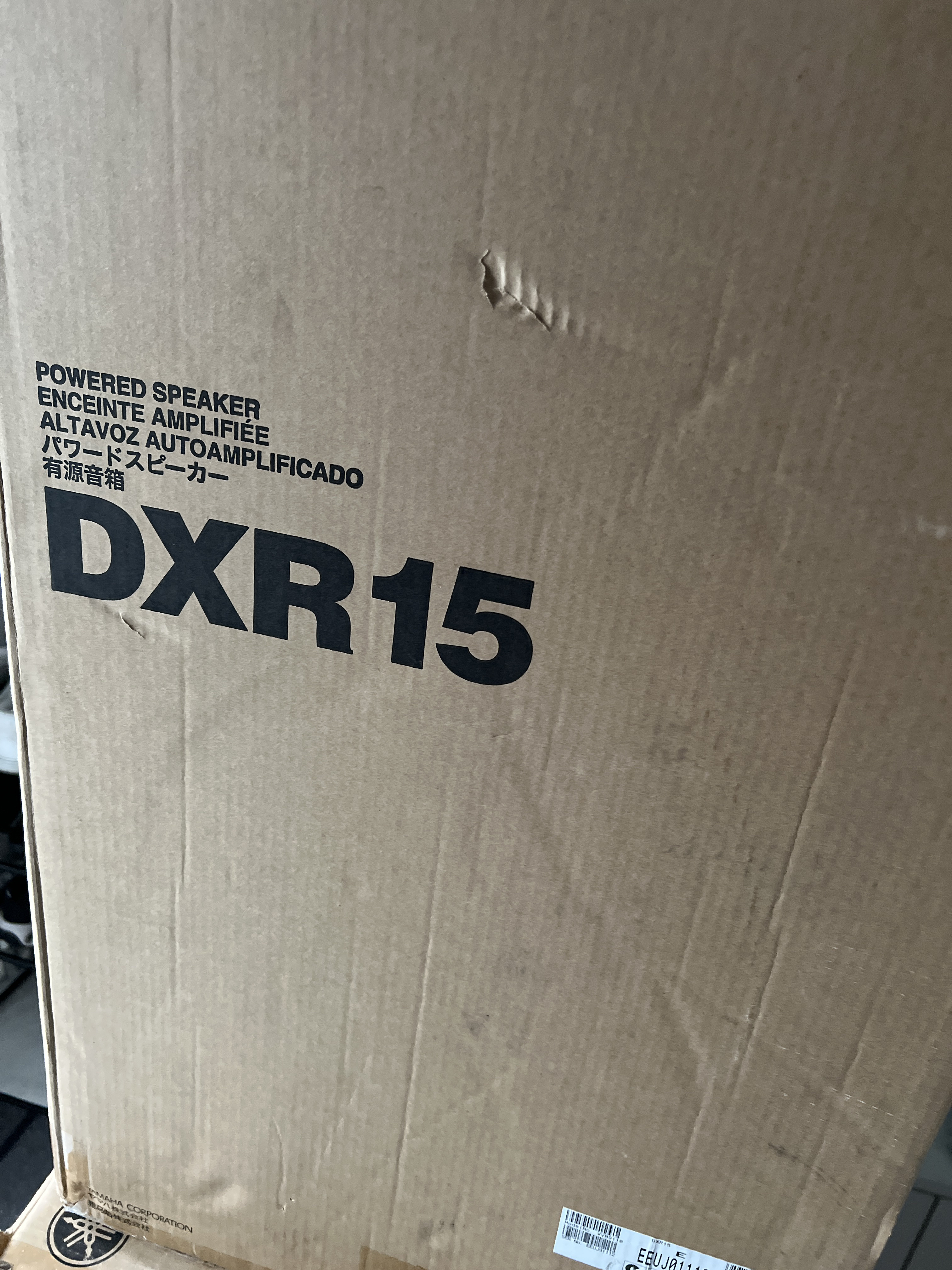 Pa högtalare yamaha dxr15