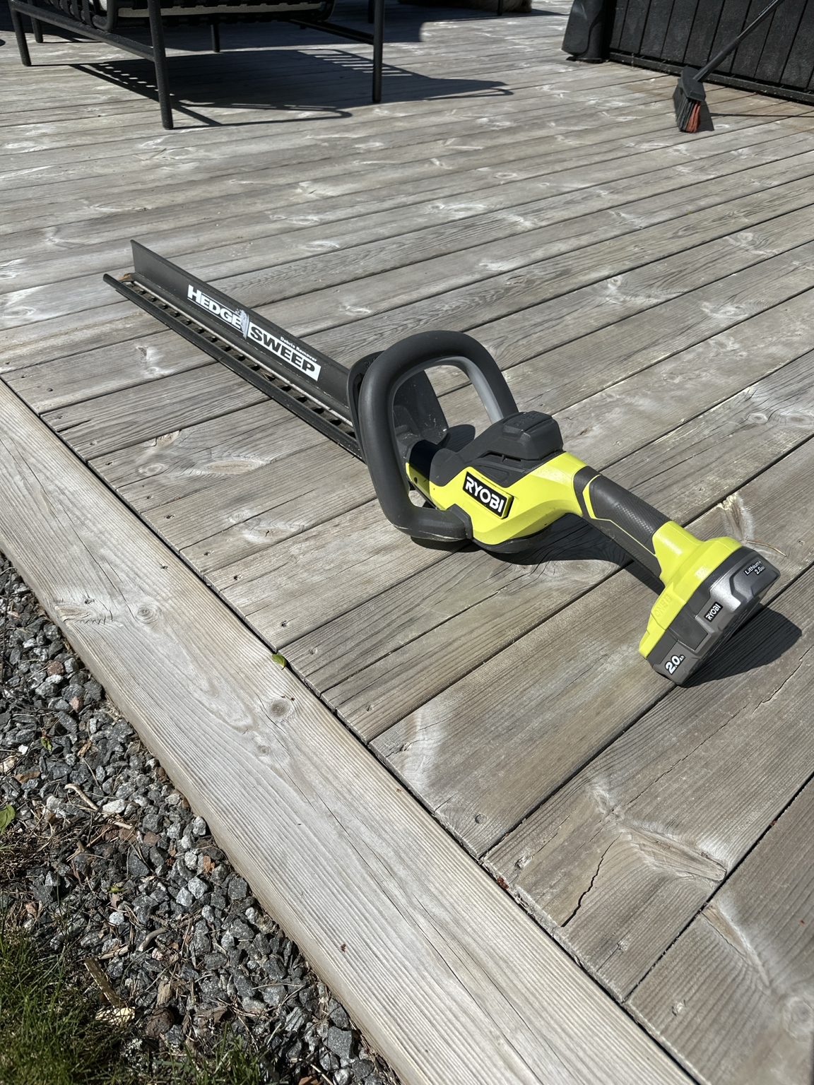 Ryobi one+ 18v häcksax 55 cm
