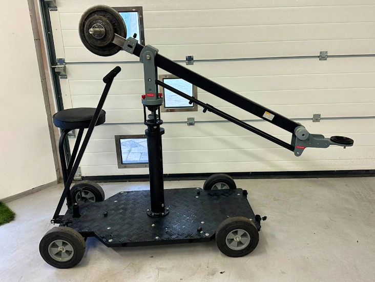 Quad dolly / jib dolly