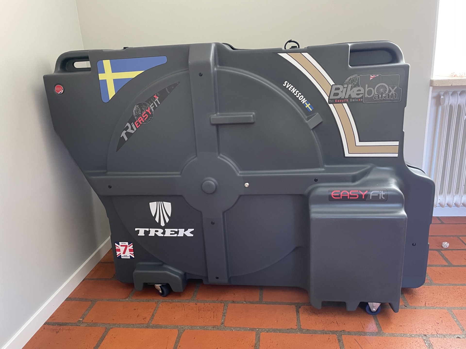 Bike box alan triathlon aero easyfit deluxe