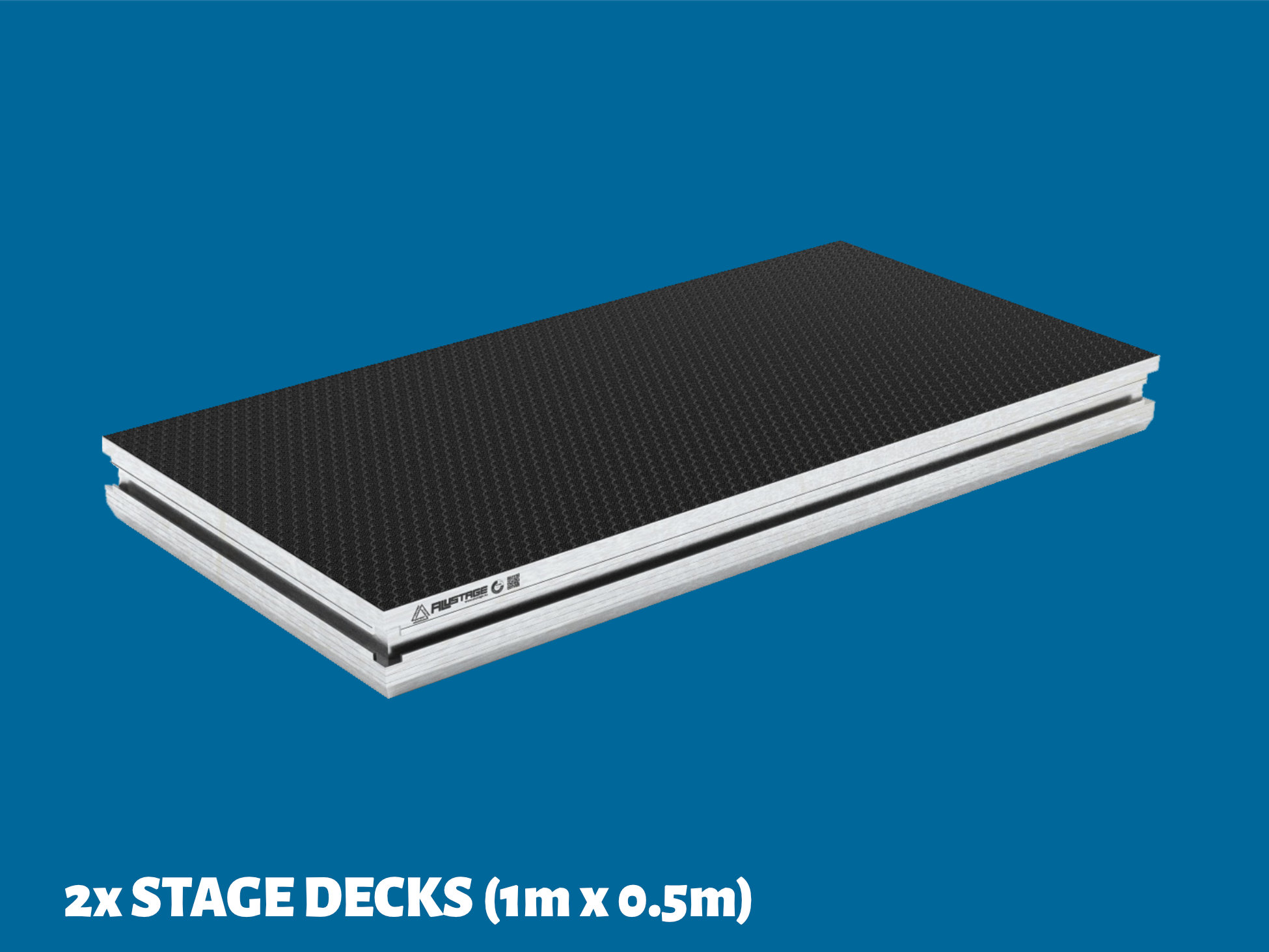 1m x 0.5m stage deck (2x available)