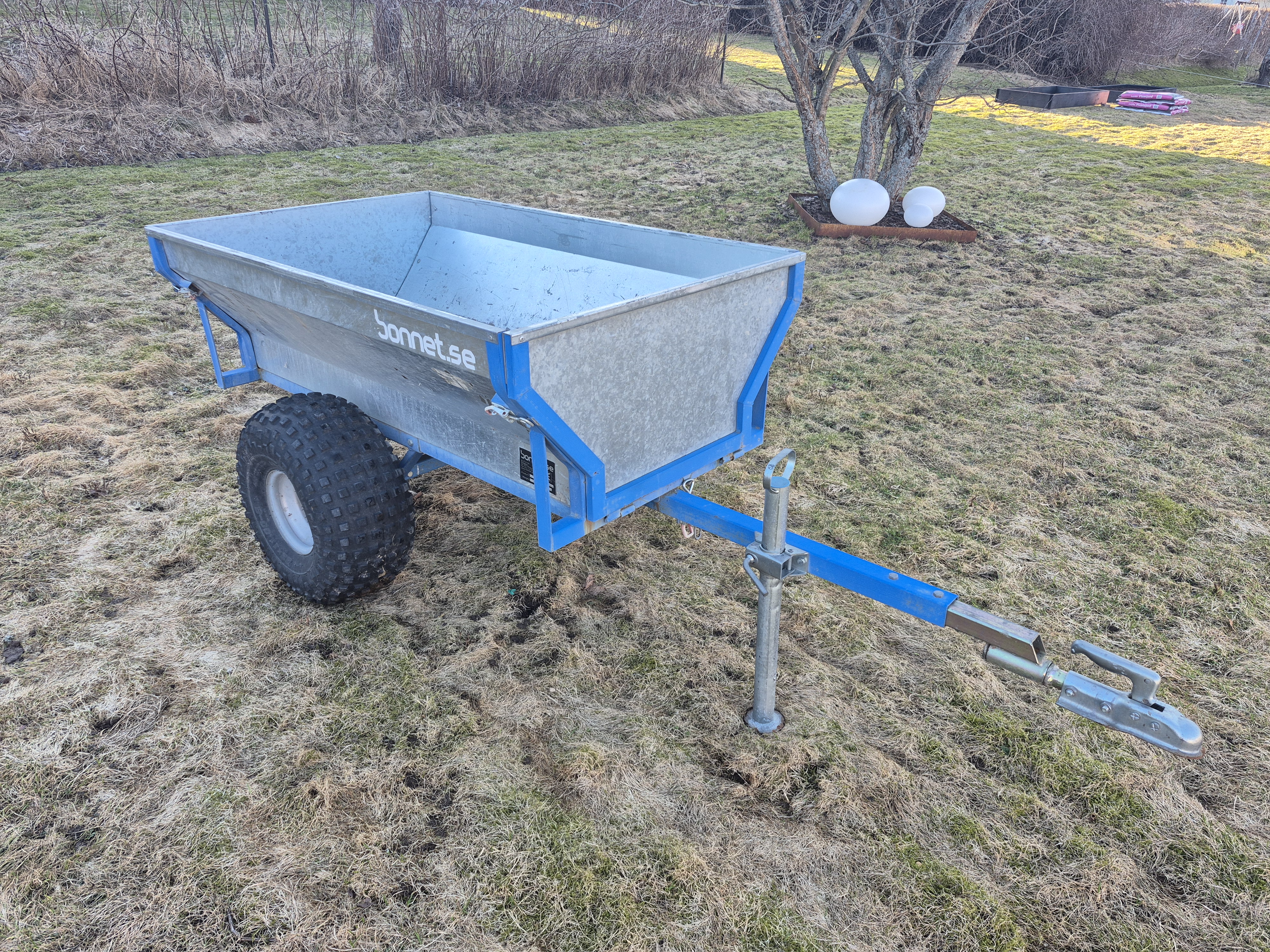 Vagn till atv fyrhjuling