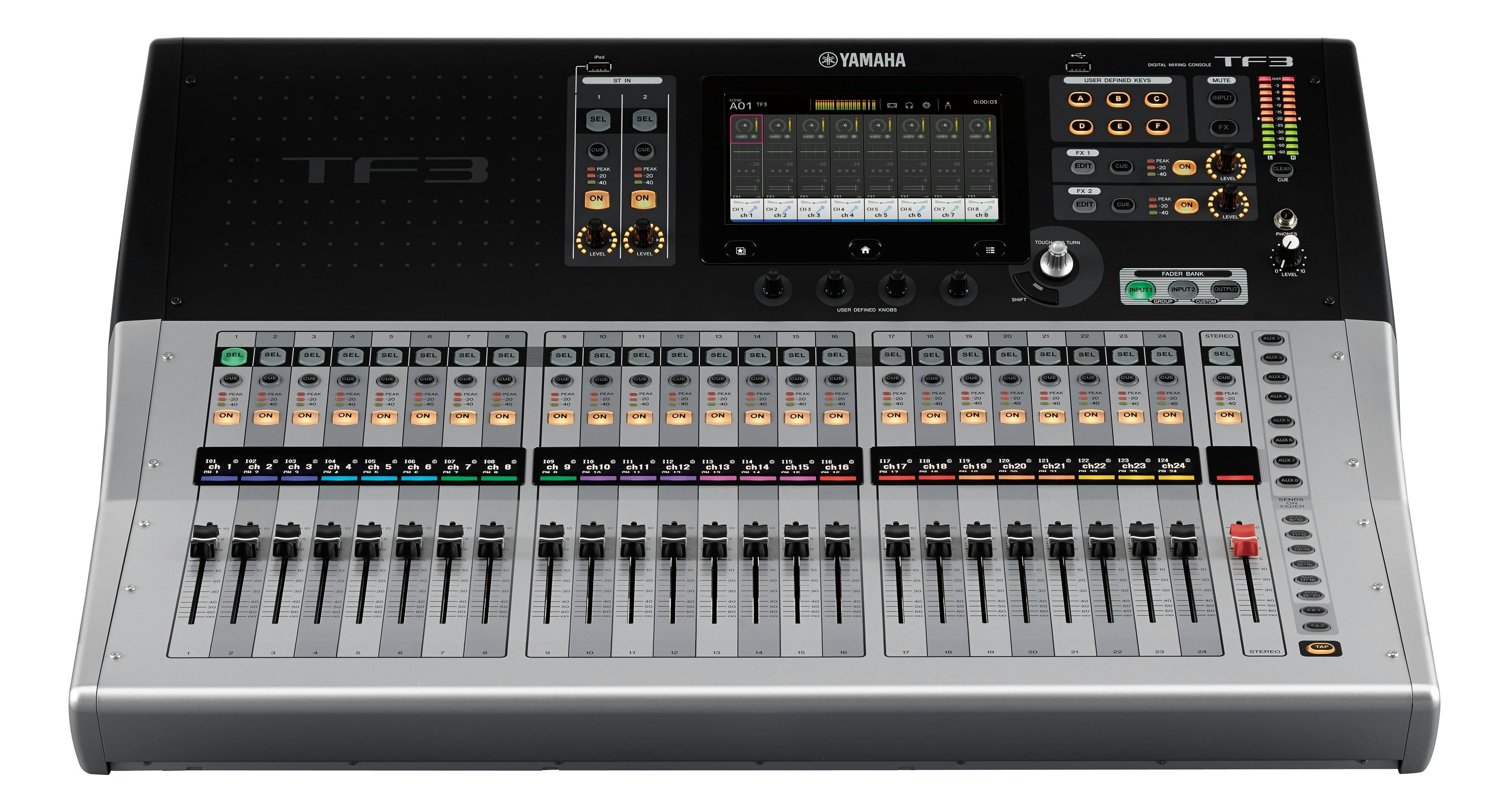 Yamaha tf3 digital mixer - dante