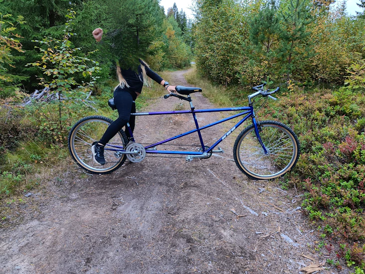 Khs tandemsykkel vintage 21 gir leies ut