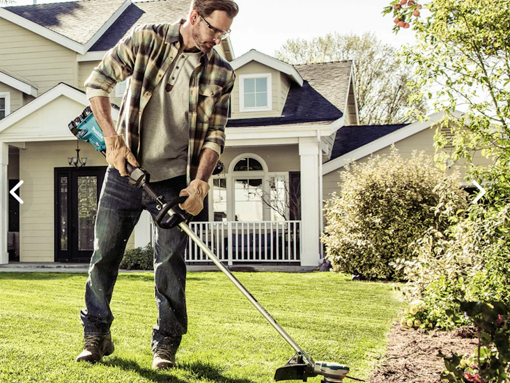 Röjsåg grästrimmer på batteri makita