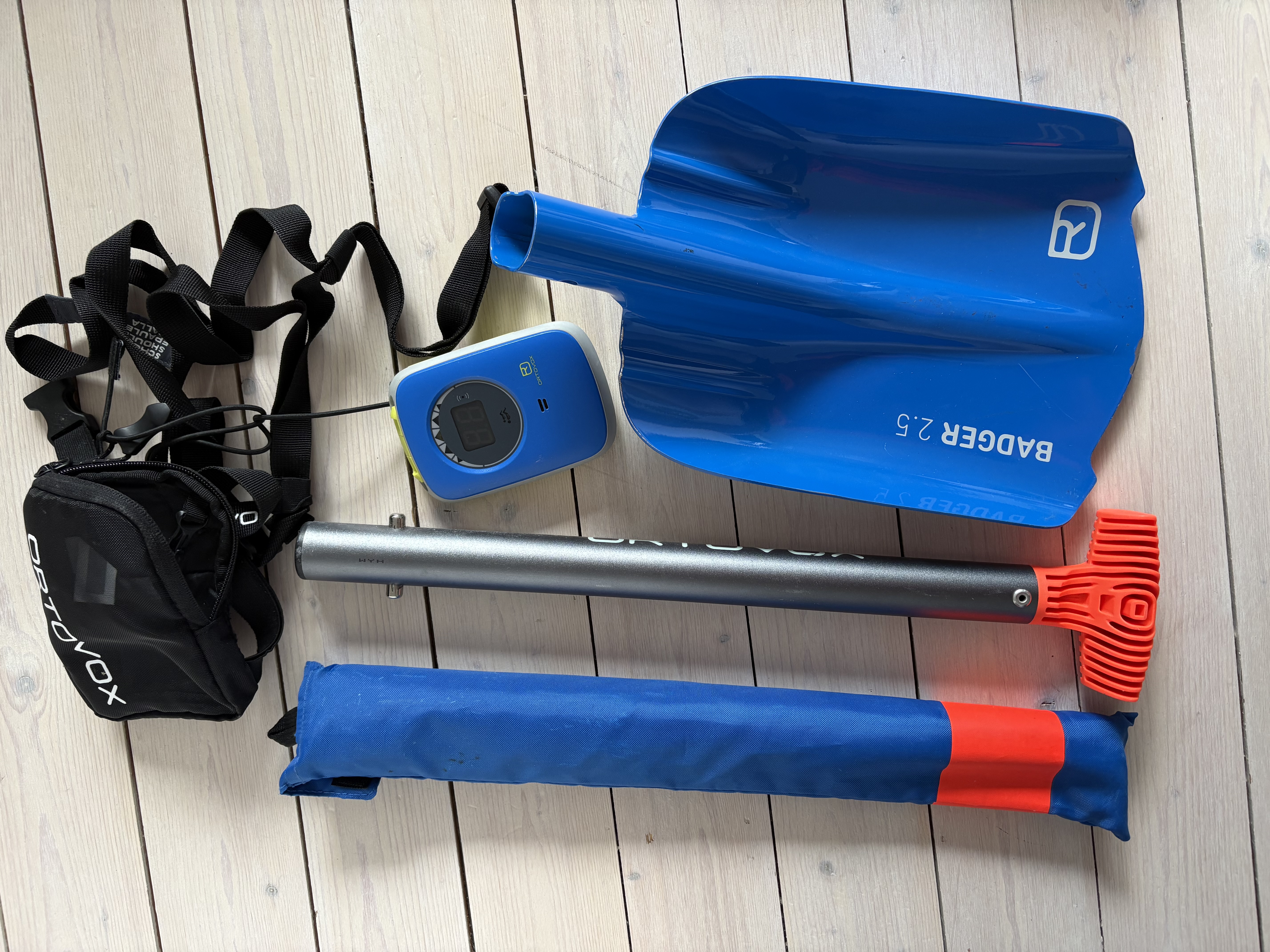 Orthovox lavinpaket - sond, spade och tranciever 