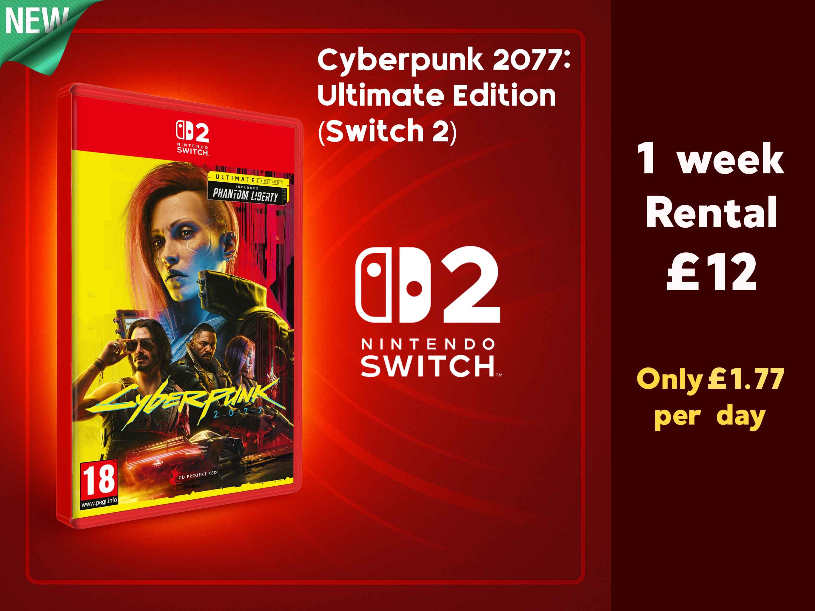 Cyberpunk 2077: ultimate edition (switch 2)