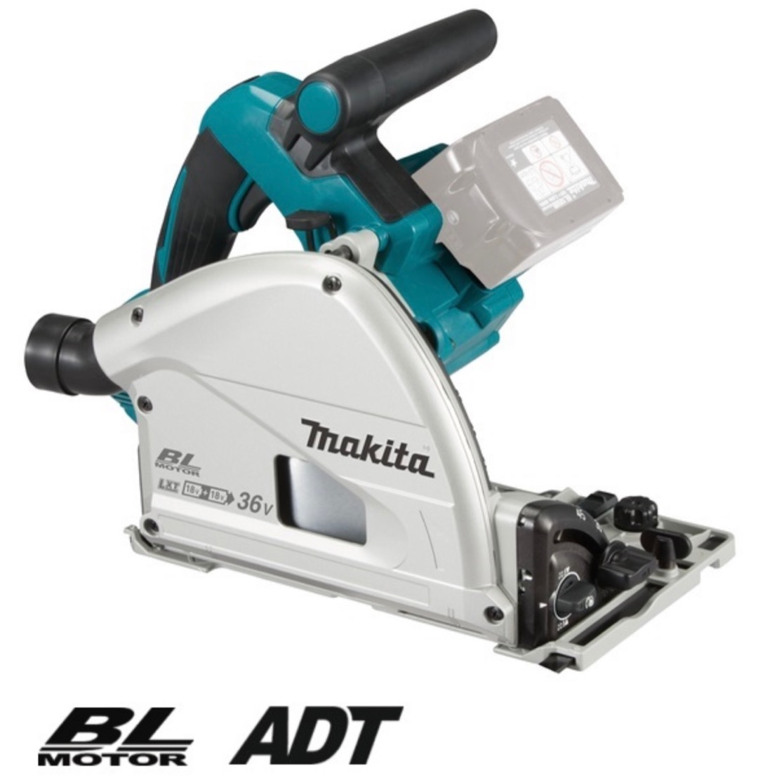 Cirkelsåg sänksåg med skena