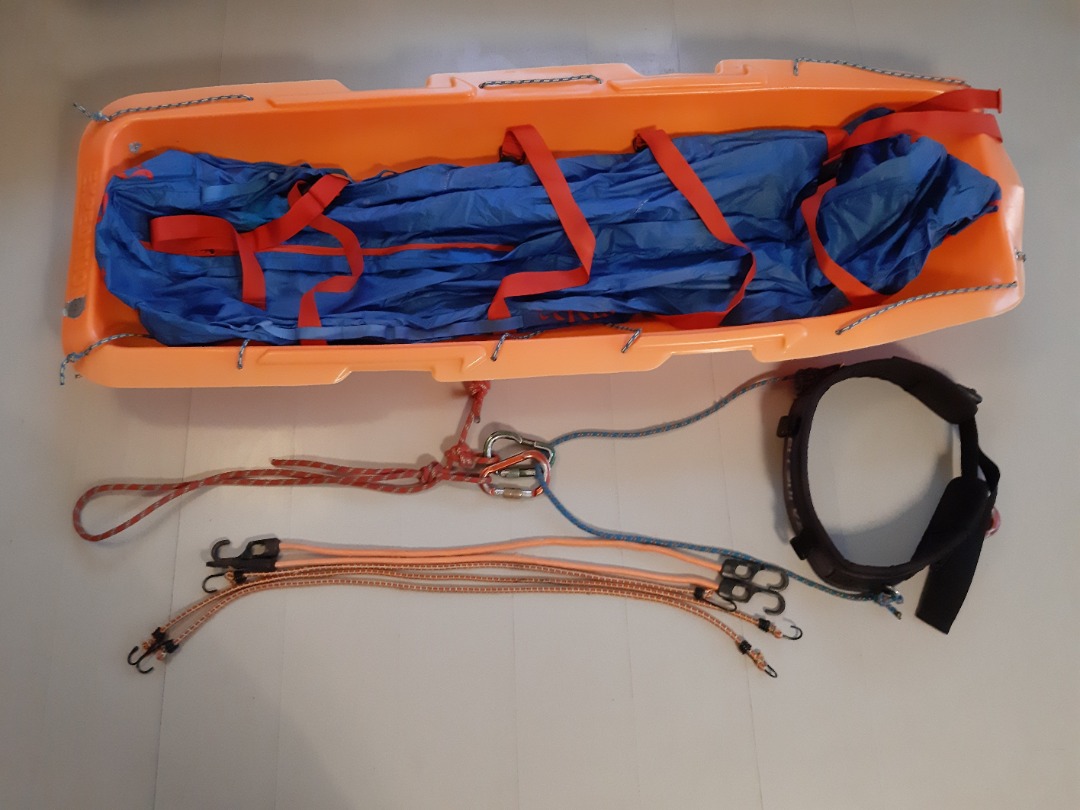 Paris expedition pulk pakke