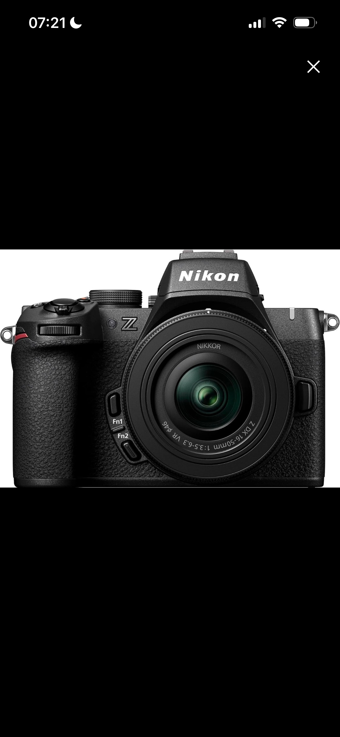 Nikon z5ii + 24-105mm f/4-7.1