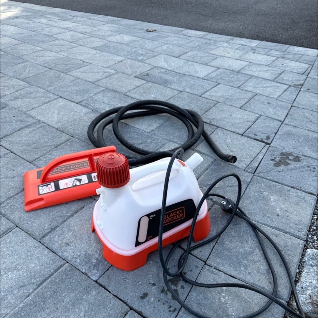 Black and decker tapetfjerner