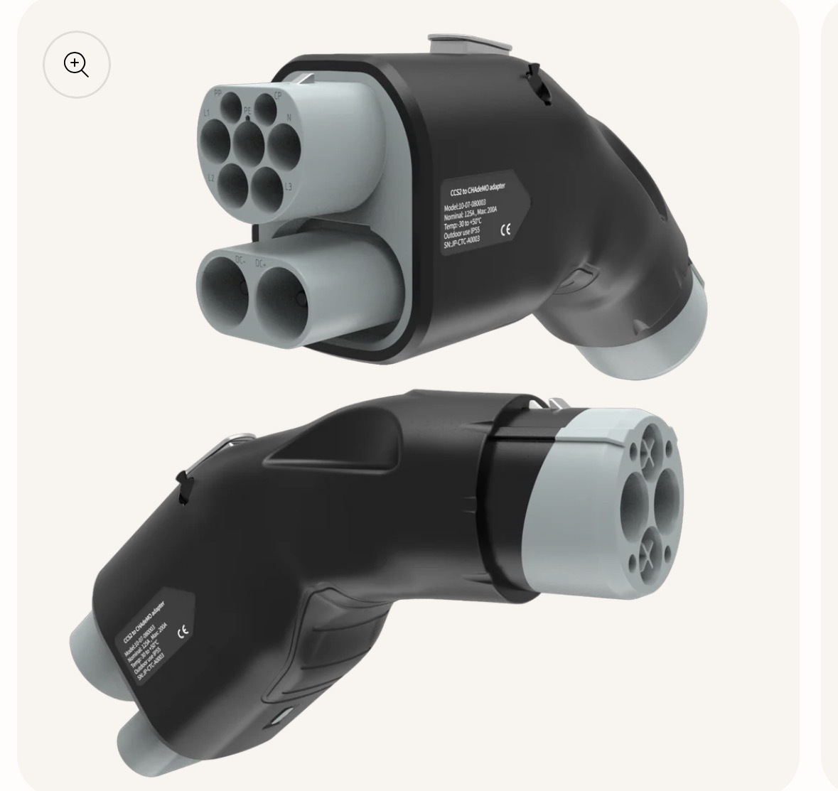 Ccs-til-chademo adapter for elbil