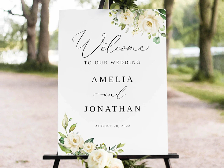 Welcome signs for hire all over the uk