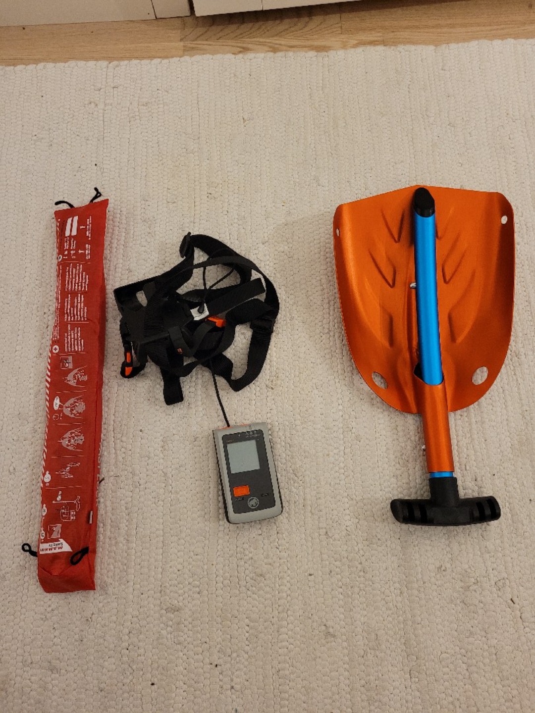 Lättanvänt komplett lavinpaket