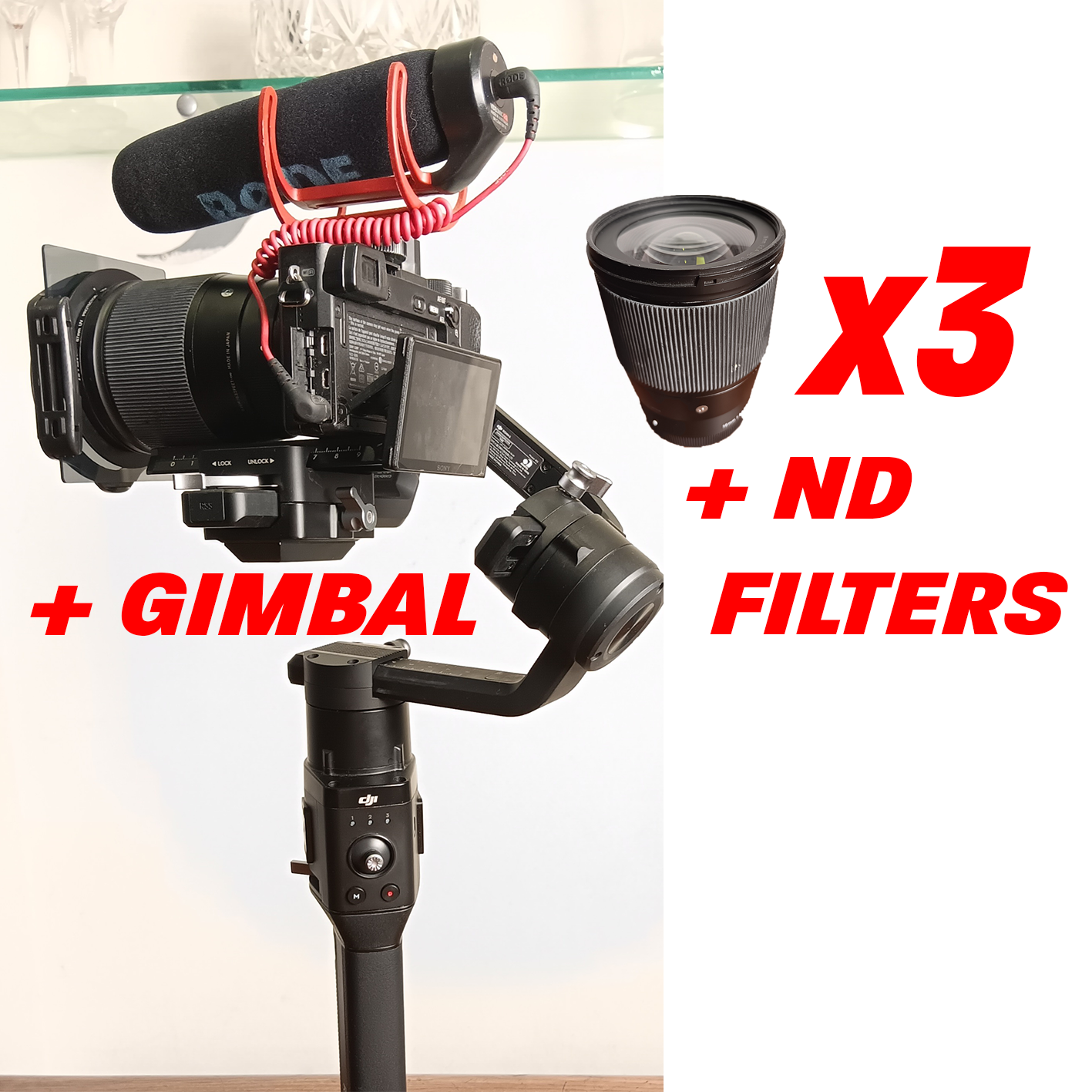Sony 4k camera package