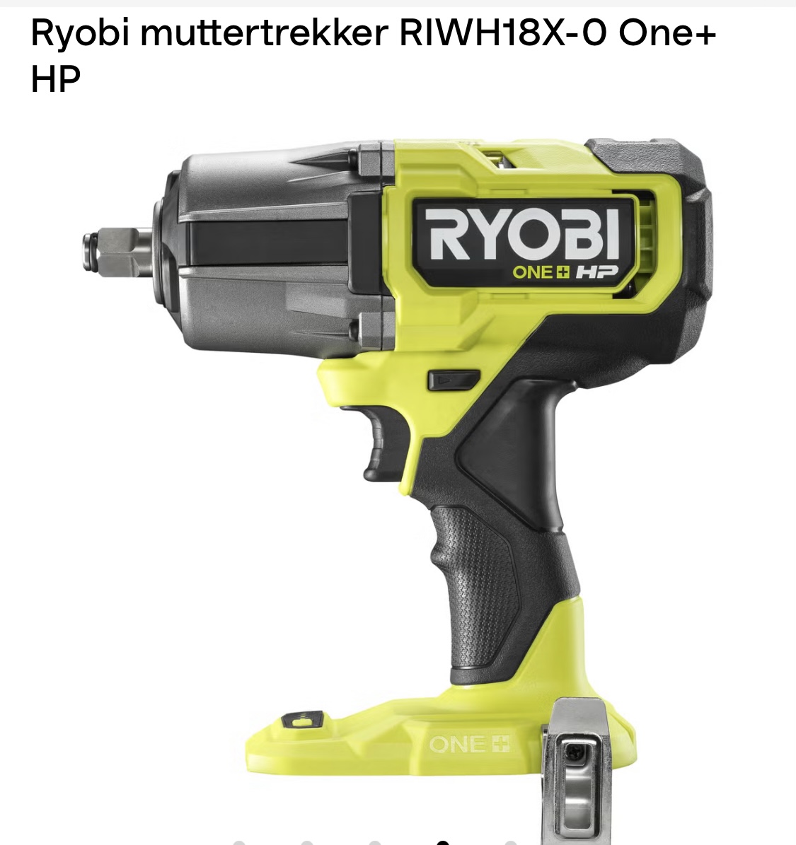 Kraftig ryobi 1000-1600nm