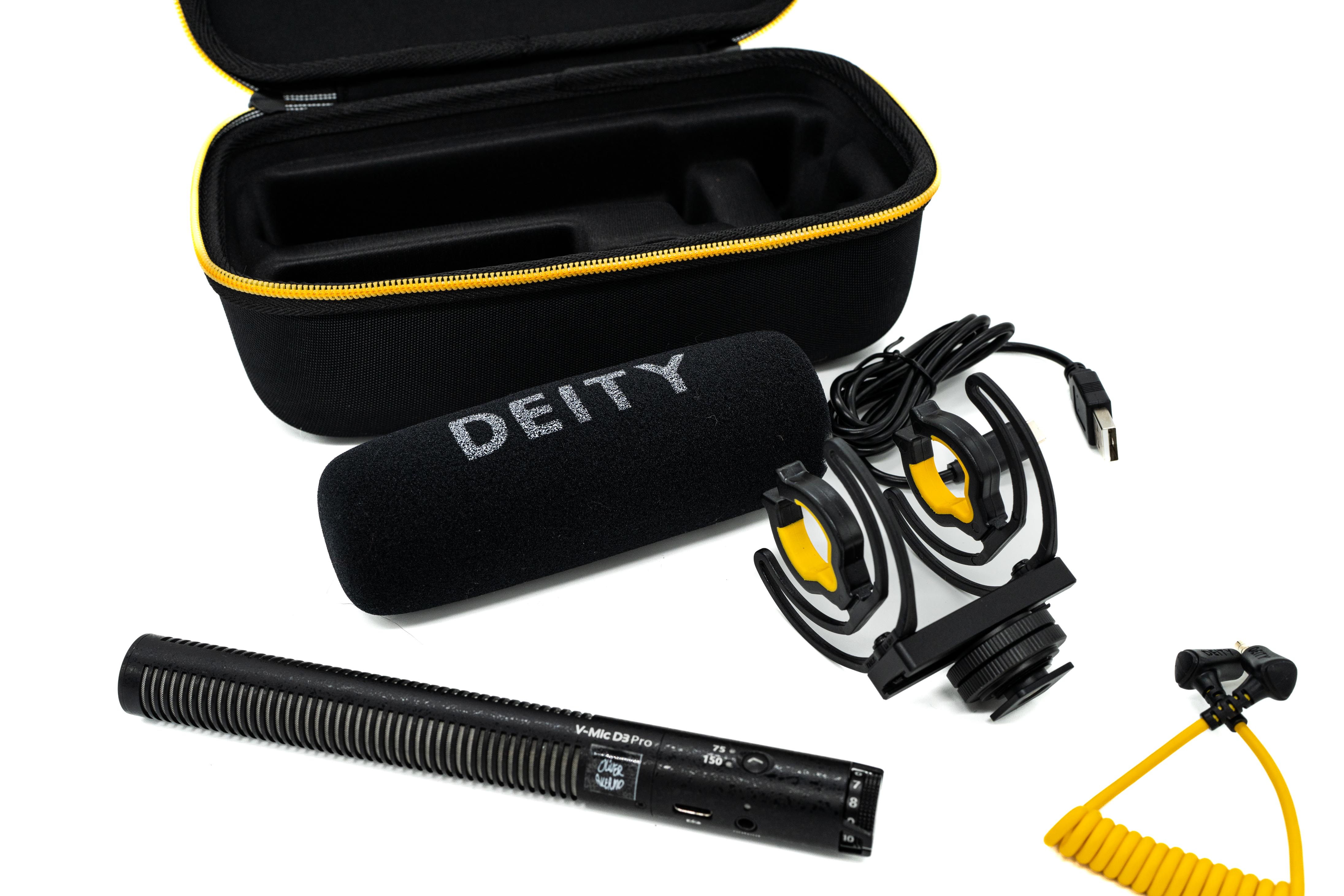 Deity v-mic d3 pro - shotgunmikrofon med tillbehör