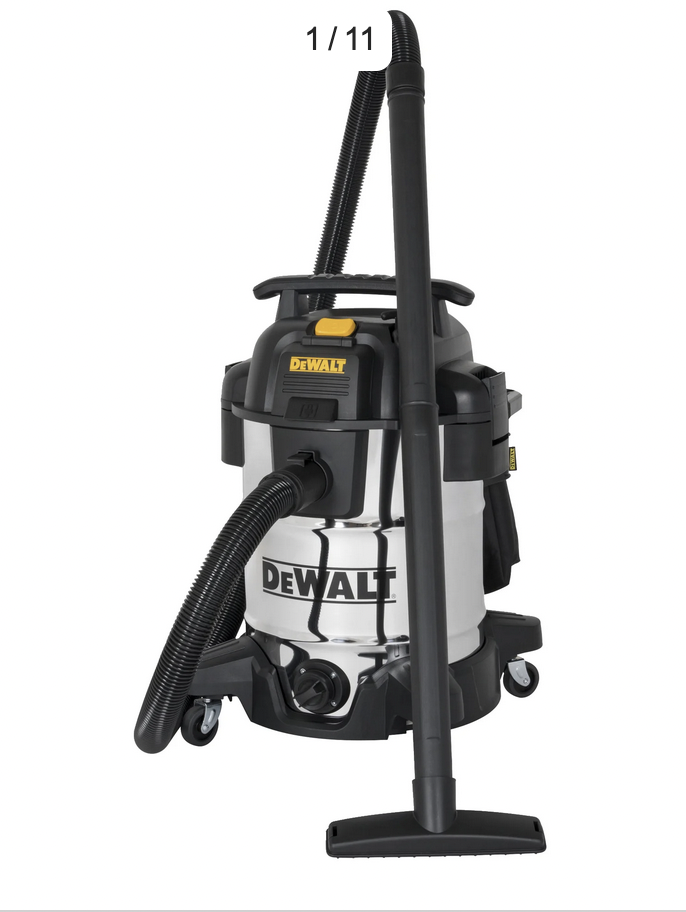 Dewalt grovdammsugare 38 liter – våt och torr