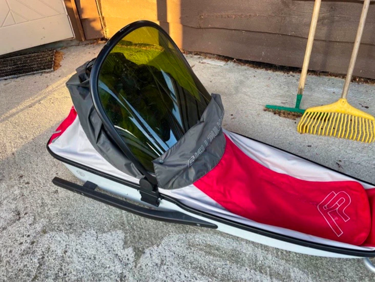 Fjällpulka barnpulka