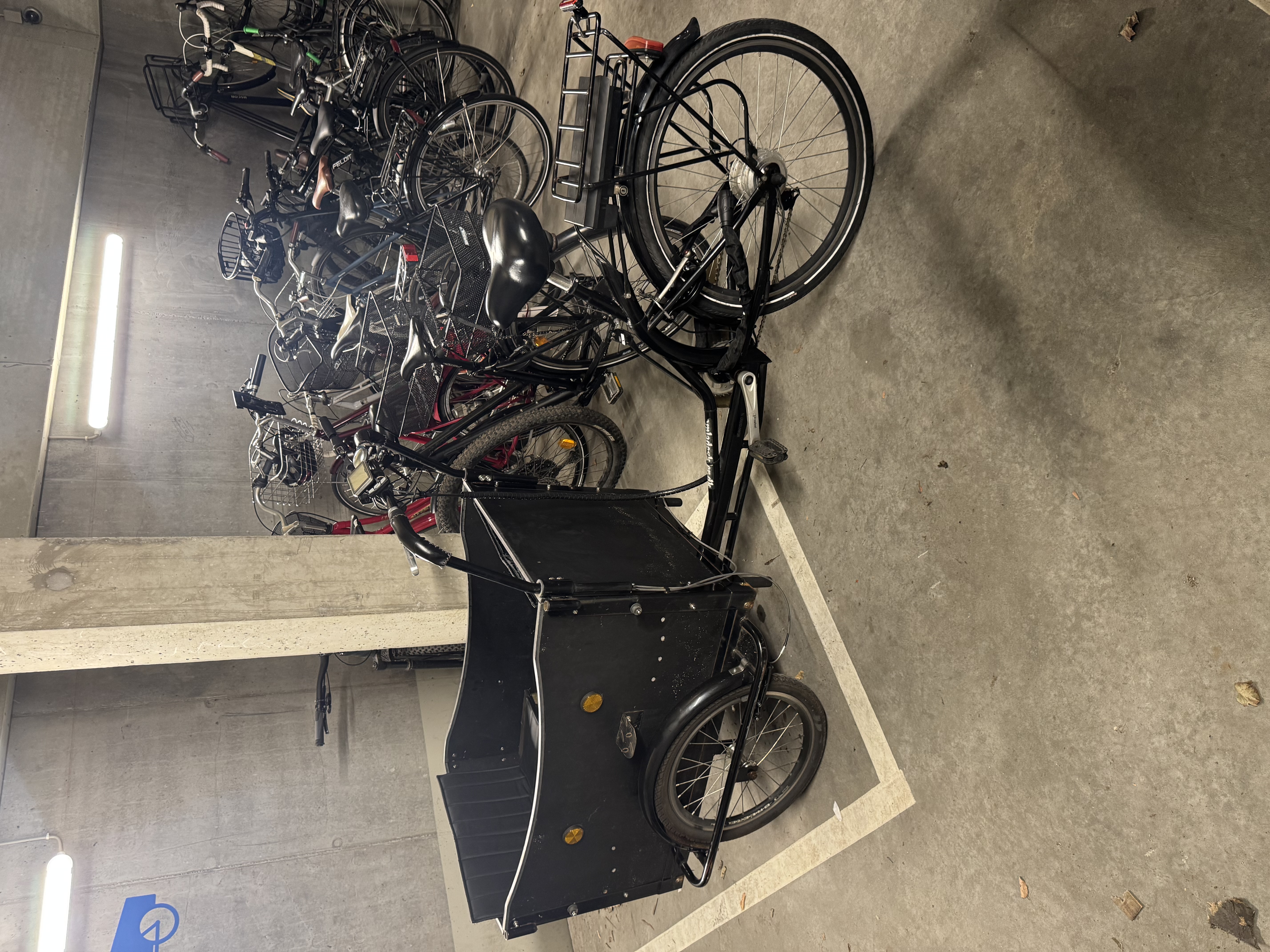 Amlad el ladecykel til udlejning 