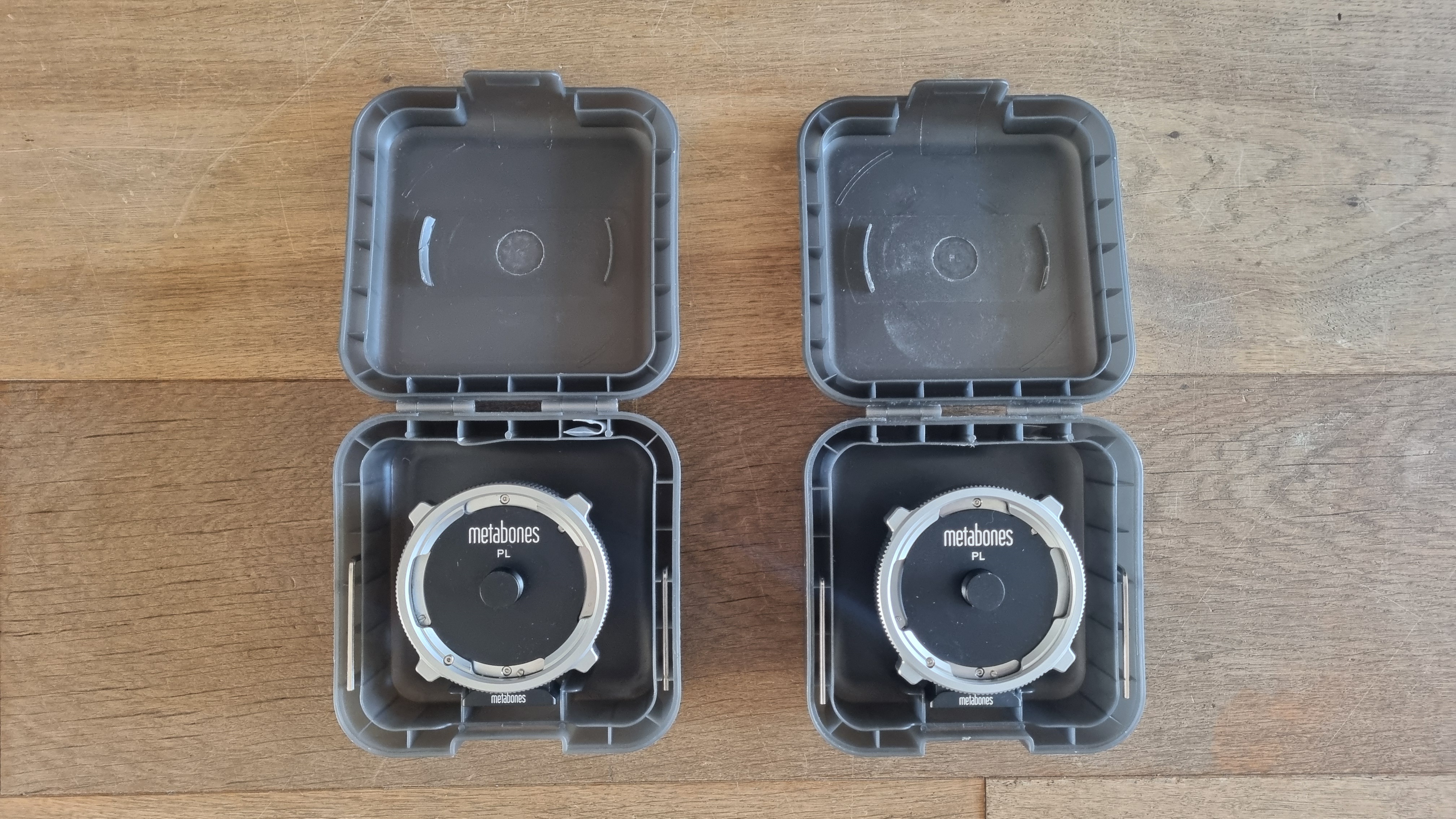 2 x metabones arri pl to sony e mount adaptors