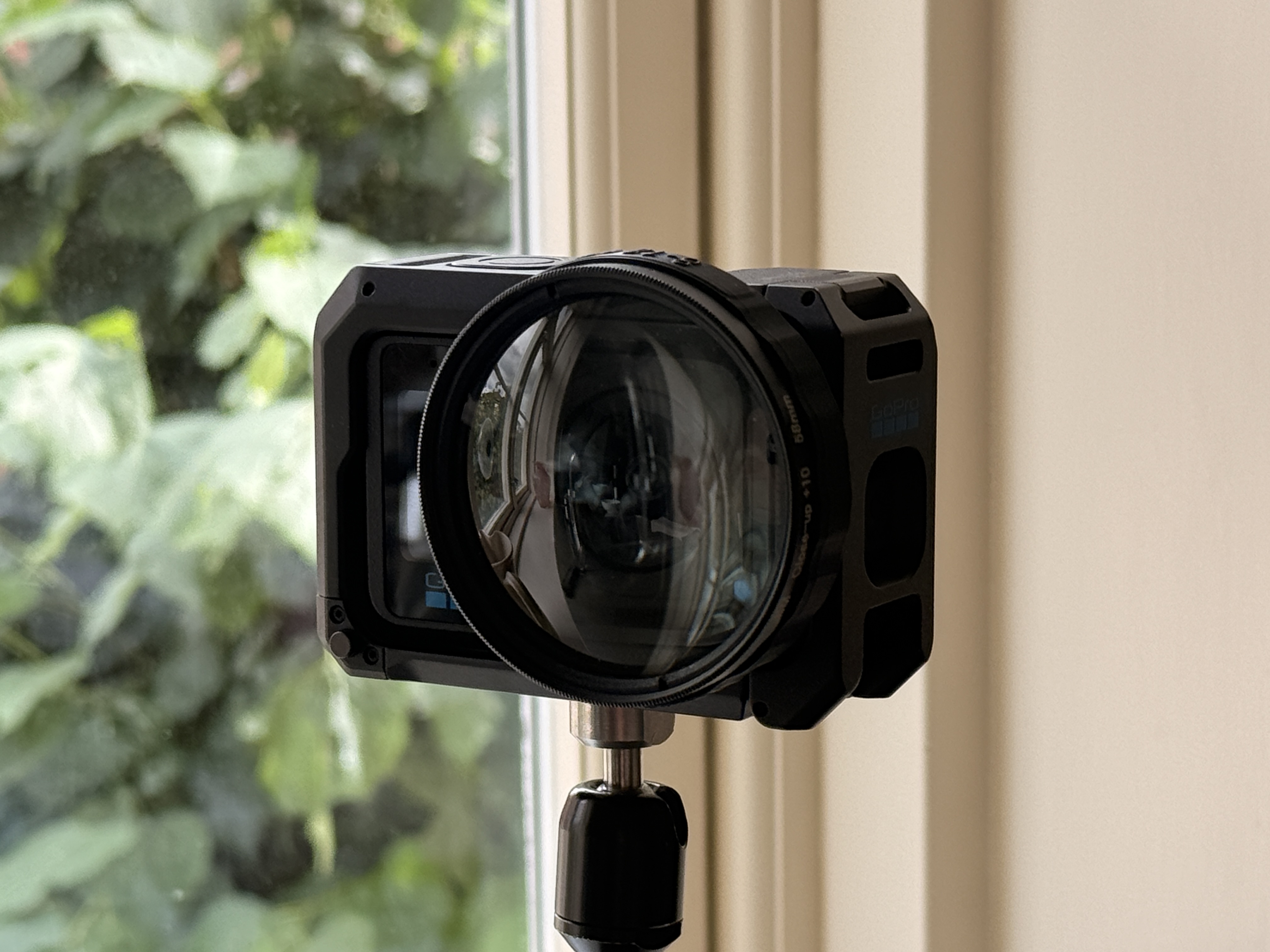 Gopro mission 1 pro med nd filter og macrolinse