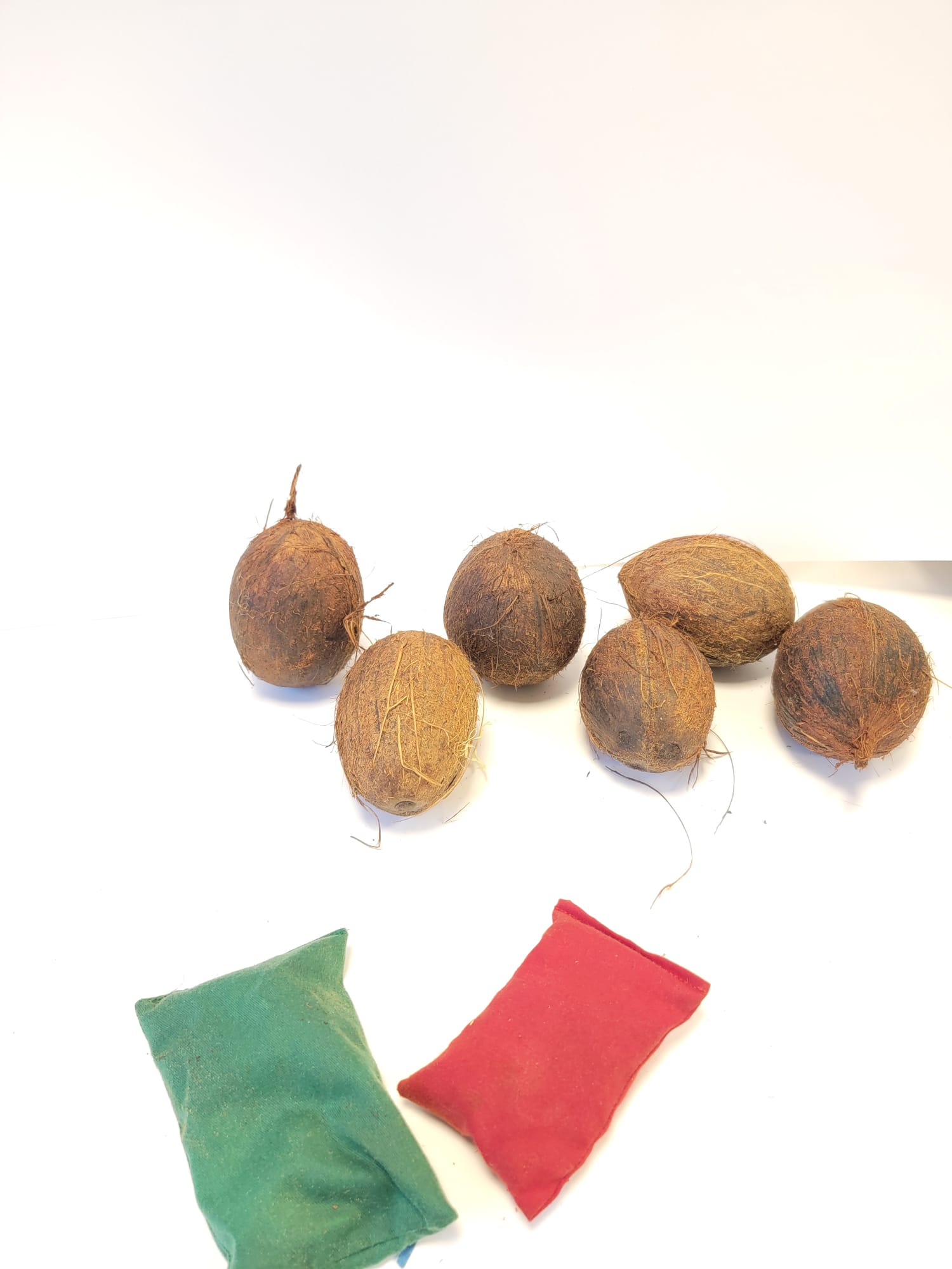 Coconut and beanbags