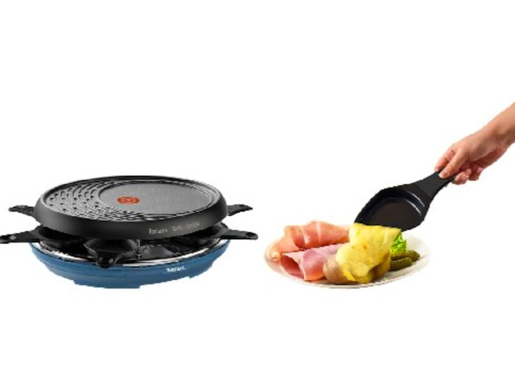 Raclette and crepe grill tefal