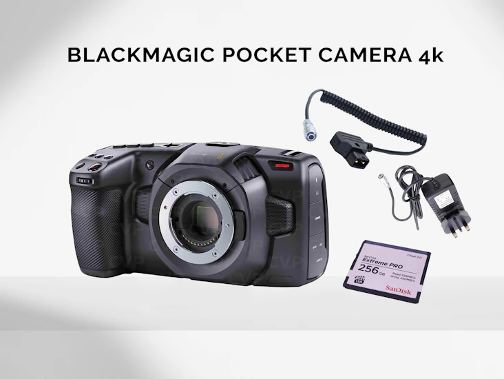 Blackmagic pocket cinema camera 4k kit