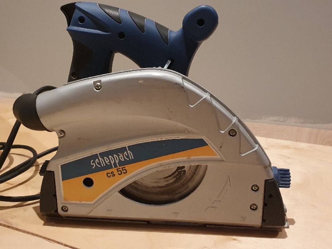 Scheppach dykksag med 140cm skinne