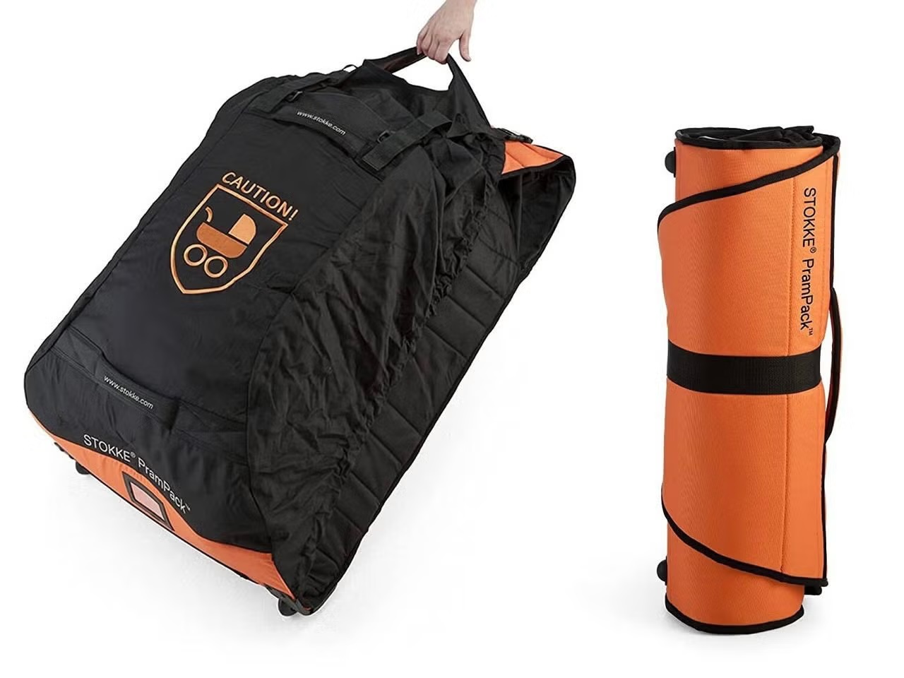 Prampack transportbag til barnevogn leies ut