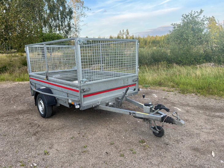 Gallersläp 1000kg bromsat och tippfunktion