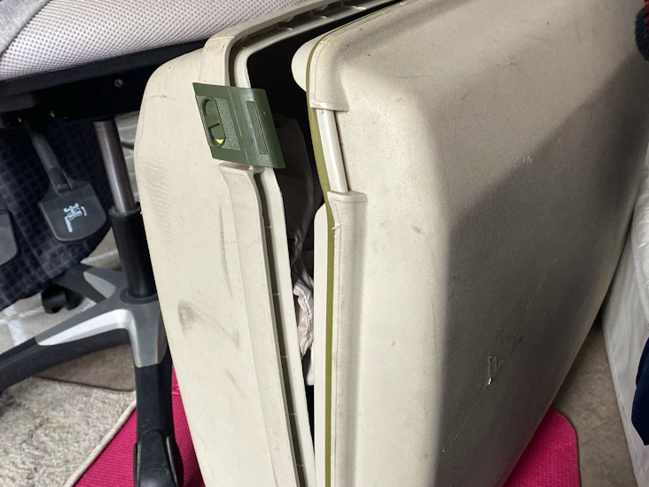 Samsonite hardcase big suitcase