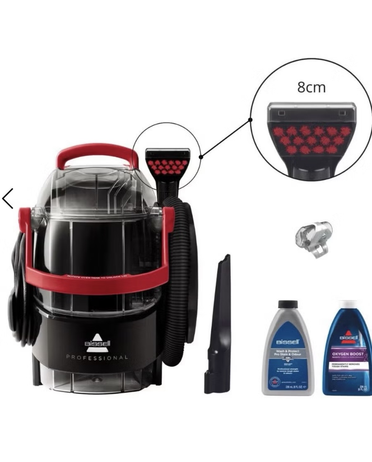 Bissell professional tepperenser