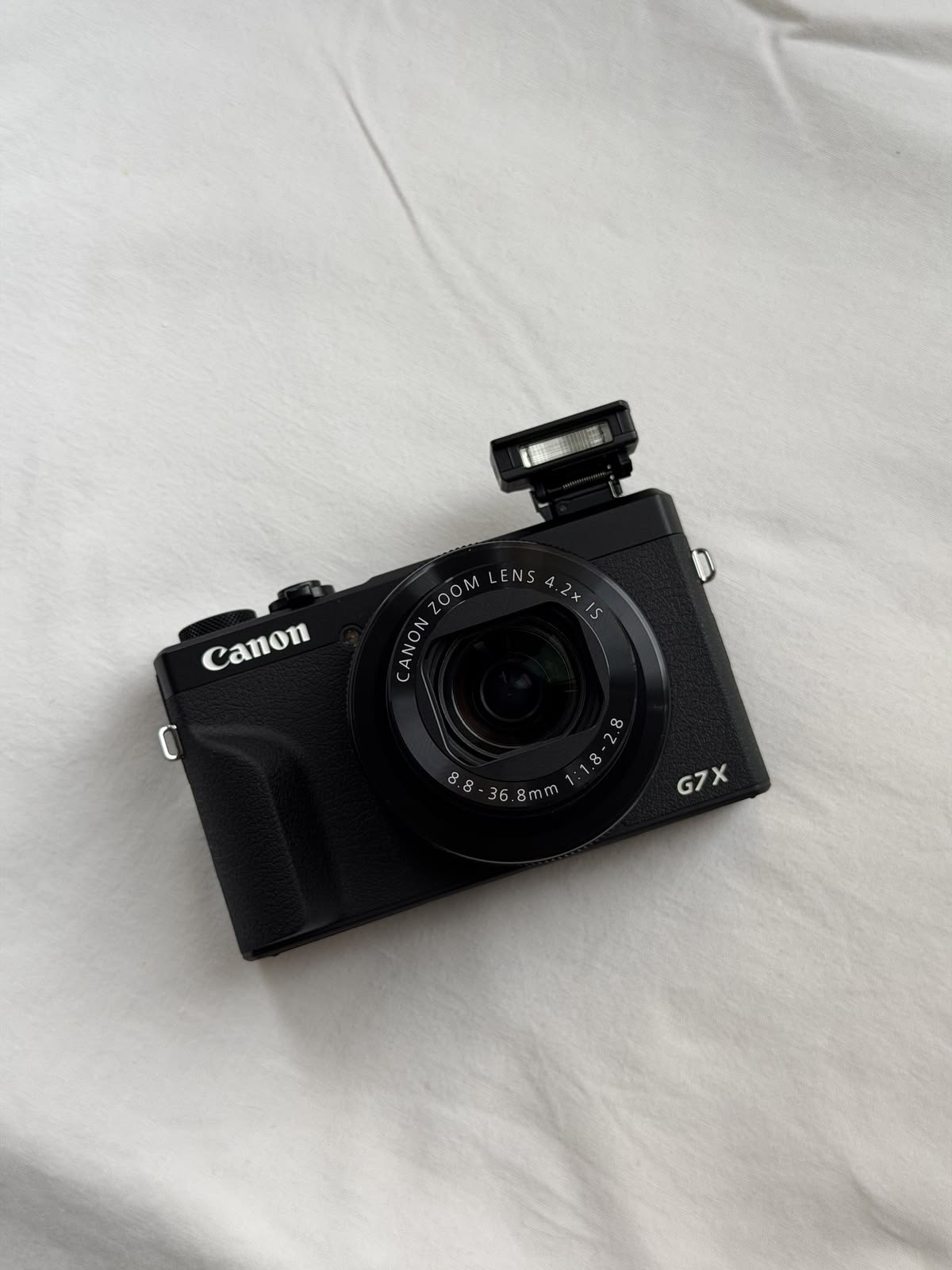 Canon g7x mark iii med kamerastativ