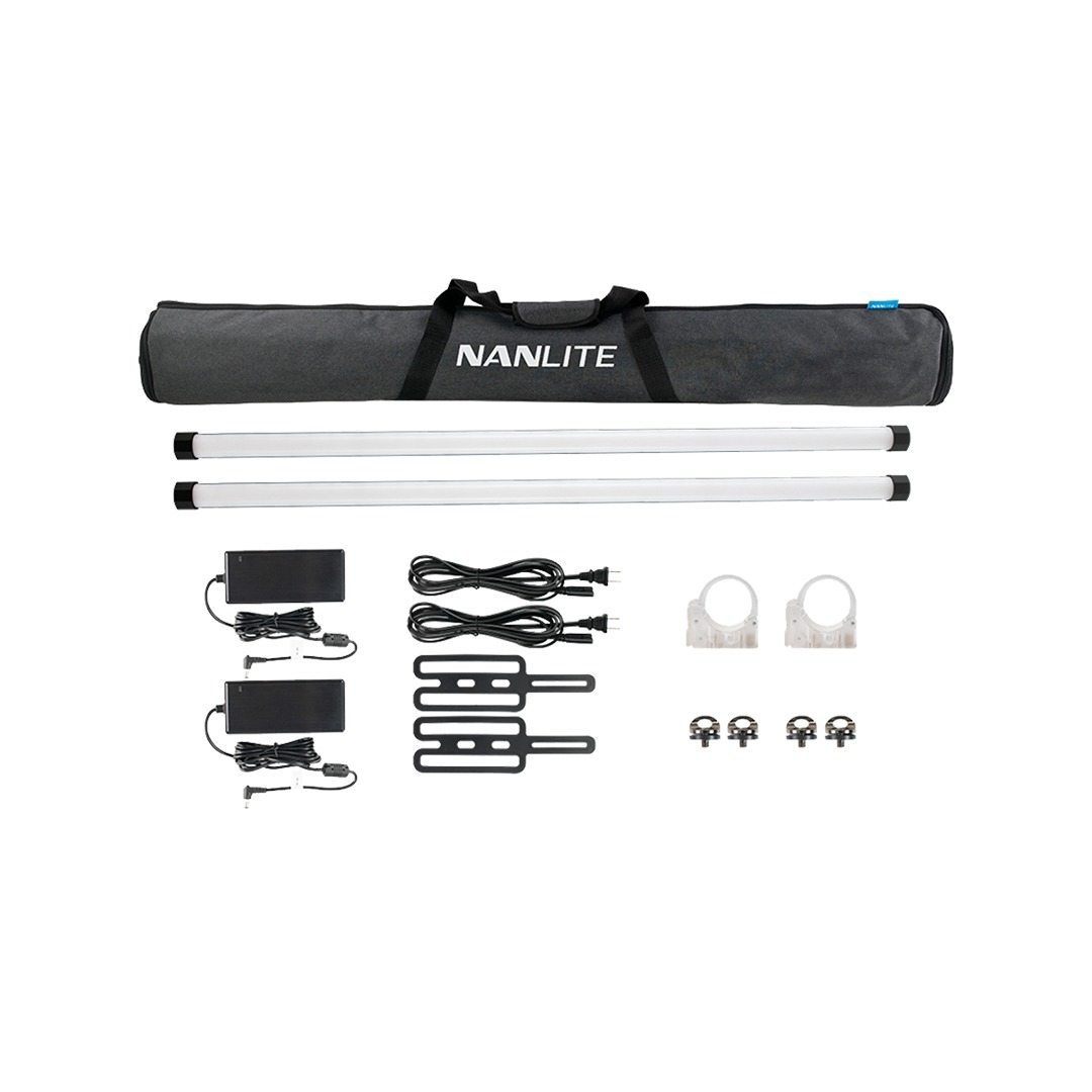 Nanlite pavotube ii 30x 2 light kit m.tilbhør